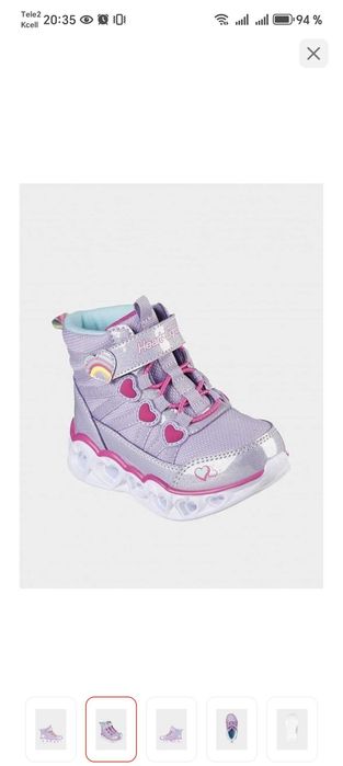 Продам детские сапоги Skechers