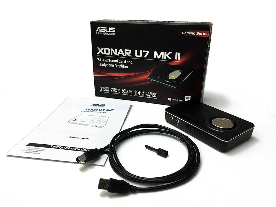 Внешняя звуковая карта ASUS Xonar U7 MK II | 7.1 | USB | Hi-Res