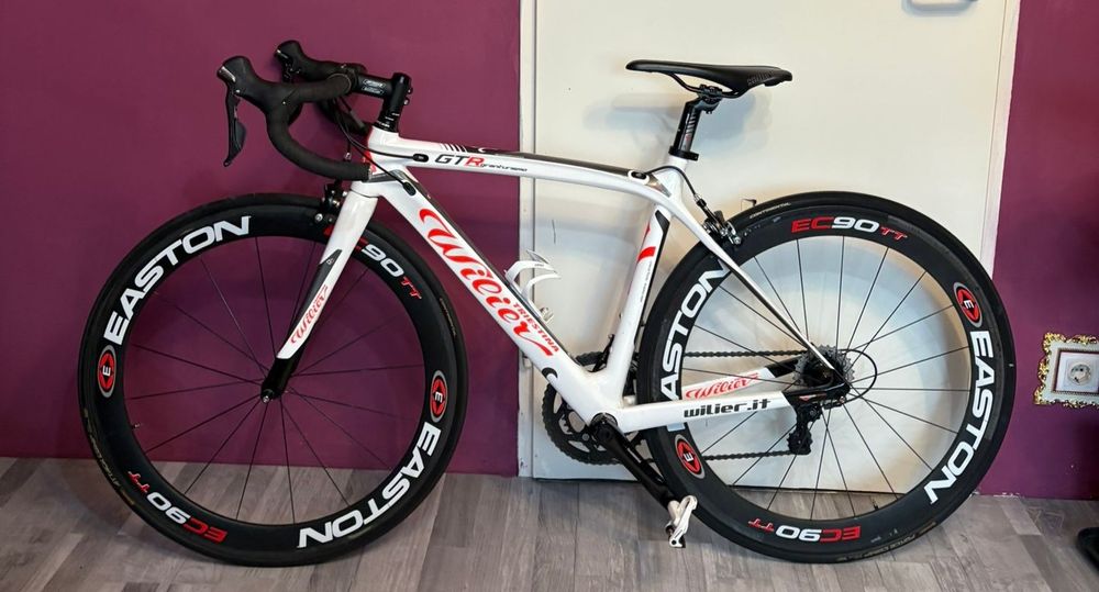 Wilier Triestina GTR – Карбонова рамка + Карбонови капли Easton EC90 T