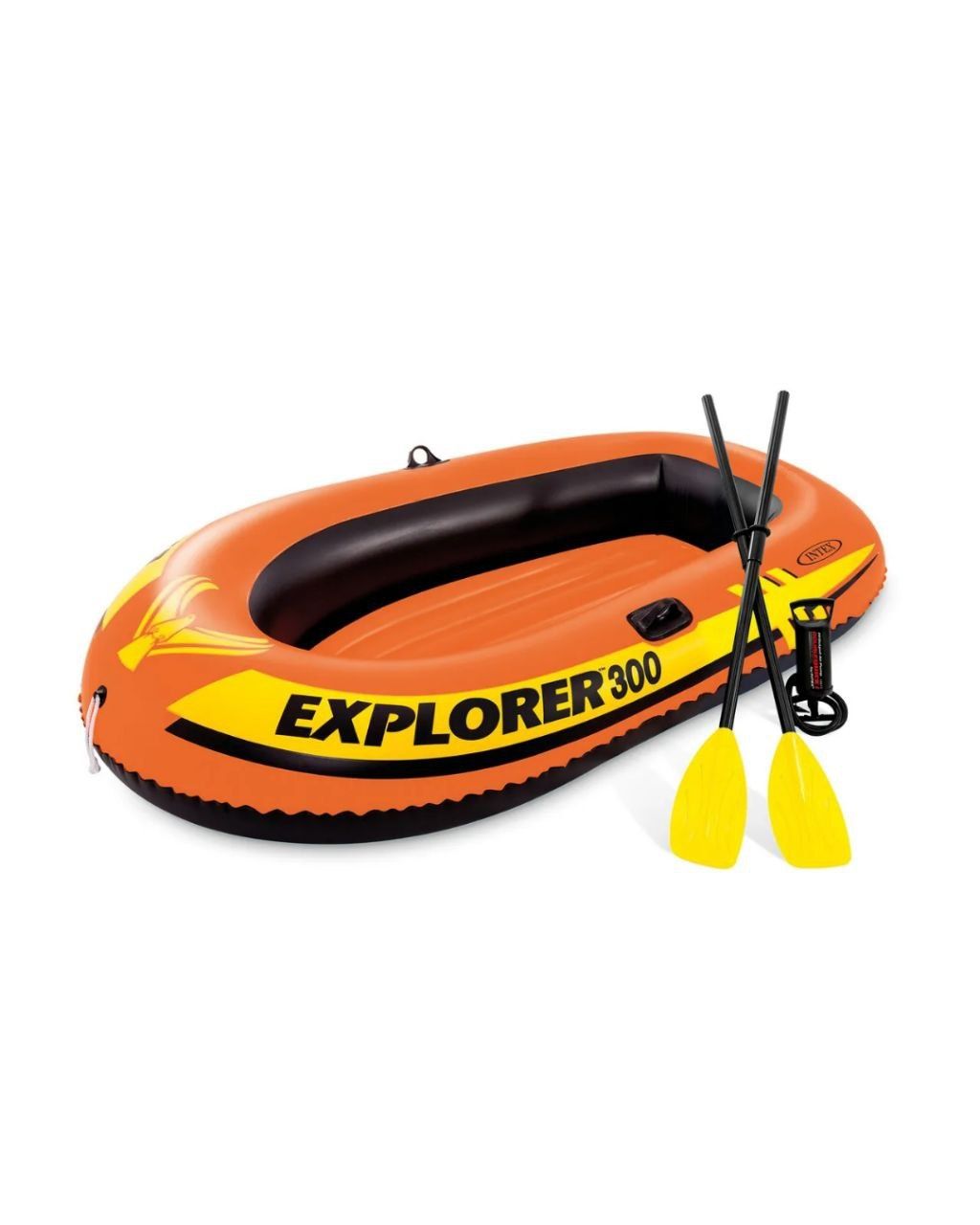Сдается в аренду Надувная лодка Intex Explorer 300 (с вёслами и насосо