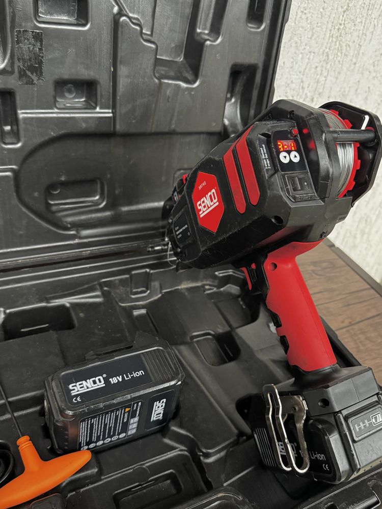 Pistol de legat fier beton SENCO SRT40 - TJEP, MAX!