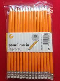 нов пакет 30 броя моливи