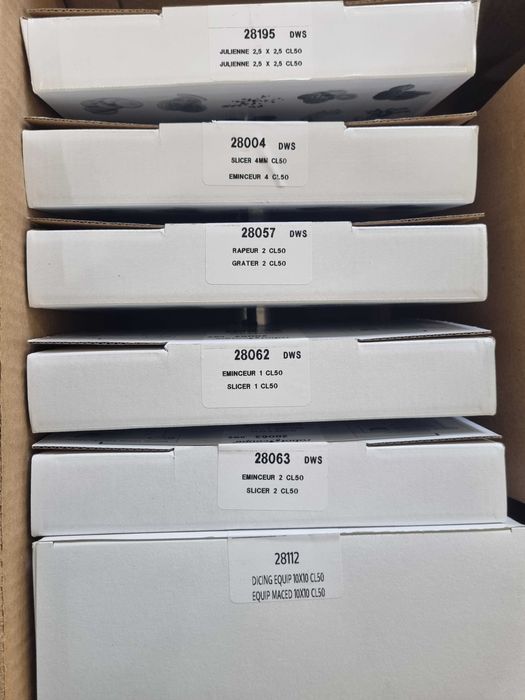 Набор дисков Robot Coupe 1961 (7 дисков), новые