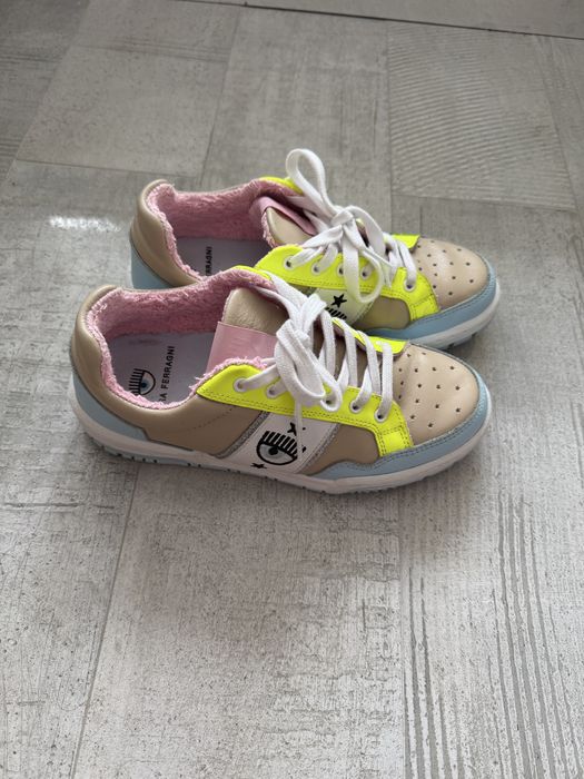 Кожени кецове Chiara Ferragni, 38 размер