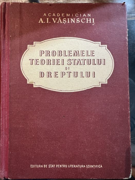 Problemele Teoriei Statului și Dreptului