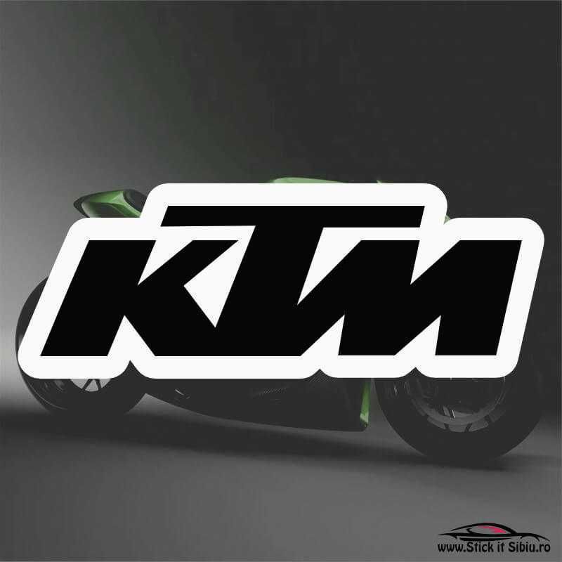 KTM-Model 3-Stickere Moto