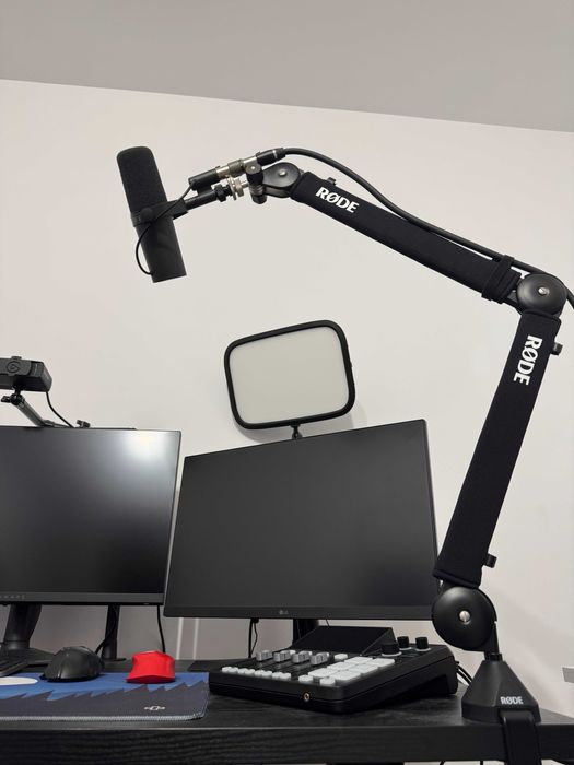 Rodecaster Duo Shure SM7B Streaming IMPECABIL LA CUTIE CU GARANTIE