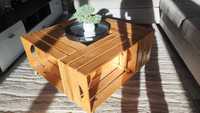 Дървена маса за хол