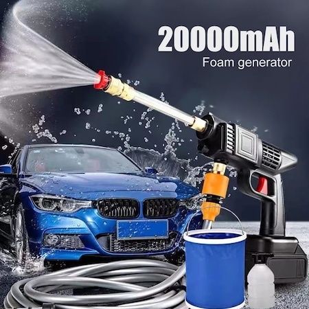 Акумулаторна Водоструйка 22 Бара, 2бр Батерия 36V 8Ah, Зарядно