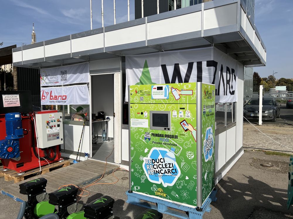 Aparat de colectarea Reverse Vending Masine