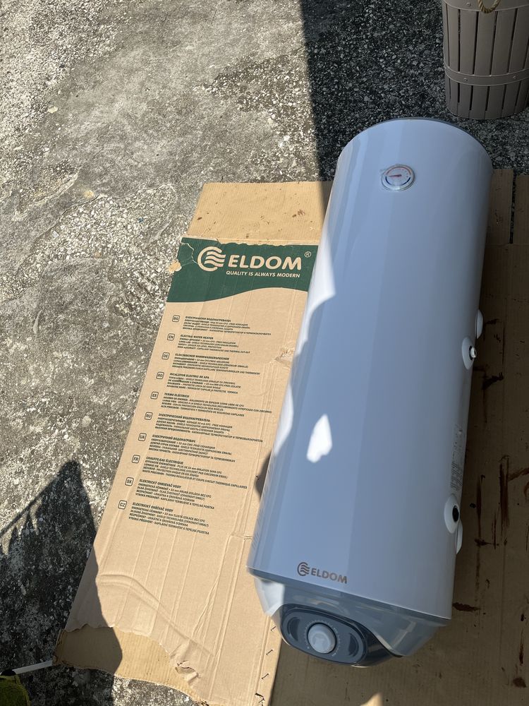 Продавам бойлер Eldom 80 литра ЧИСТО НОВ!