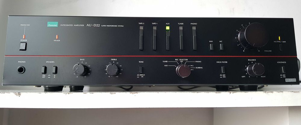 Sansui Au D 22 statie amplificat vintage Red Line