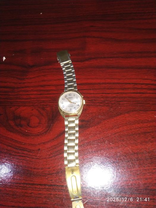 Часы советский позолочены