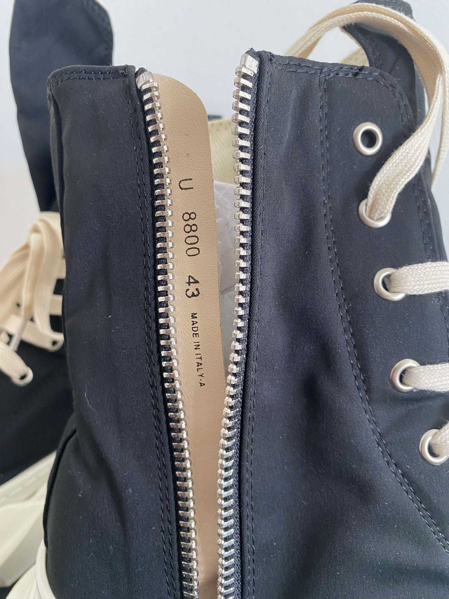 Rick Owens DRKSHDW Abstract Black