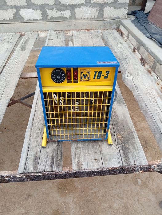 Тепловентиятор Макар ТВ-3 ,220 в.3 квт