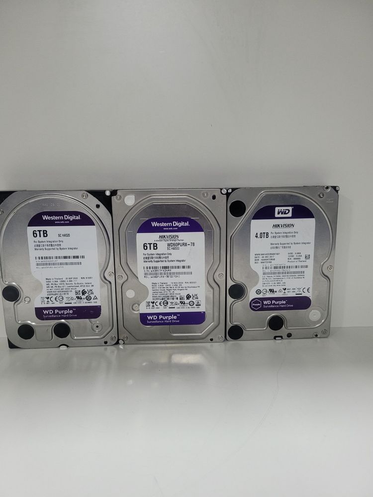 Hdd 4Tb WD purple. 1ta  Hdd 6Tb WD purple  2ta