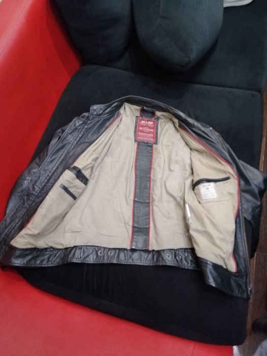 Кожено яке от естествена кожа