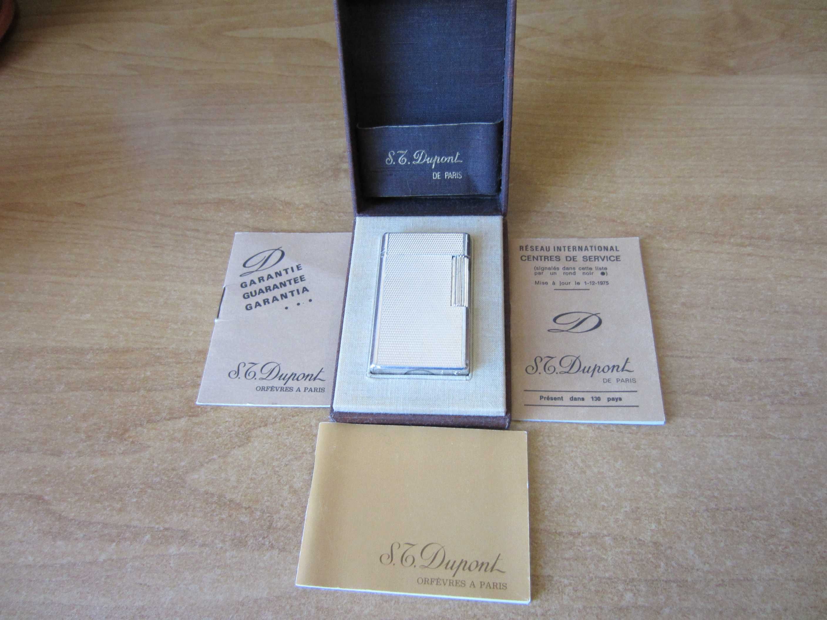 Bricheta de colectie S.T DUPONT DE PARIS 1975 placata paladiu-ieftina