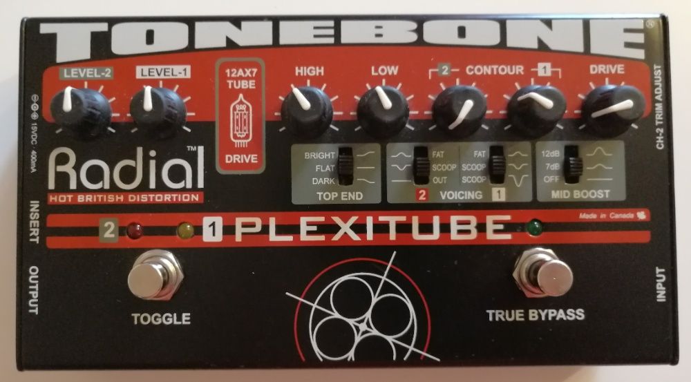 Radial Tonebone Plexitube - Efect pentru chitară