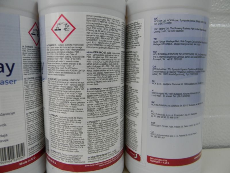 Solutie curatare butoaie inox si damigene