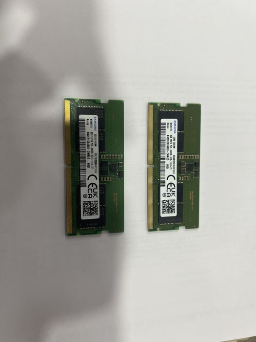 ОЗУ DDR5 2x8gb 5600mhz SODIMM Samsung