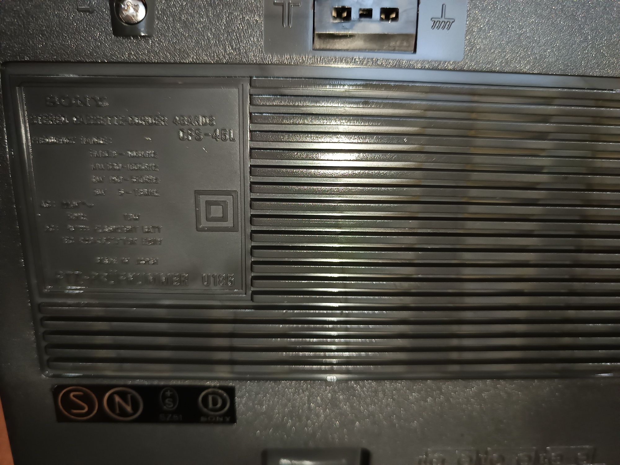 Радиокасетофон Sony CFS 45 l