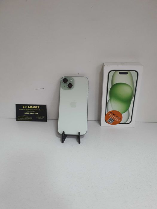 iPhone 15, Garantie - KLI Amanet