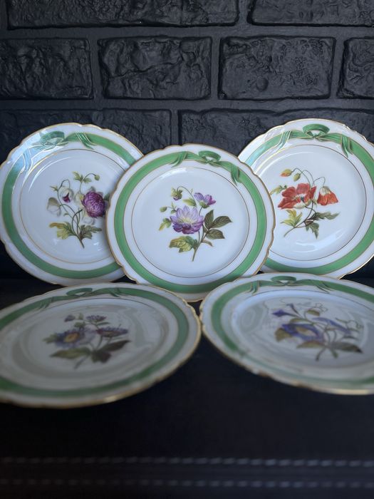 Антикварные тарелки (старый париж) ручная роспись