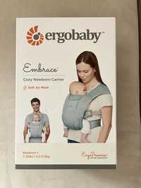 Ергономична раница за бебе Ergobaby Embrace Soft Air Mesh цвят Sage