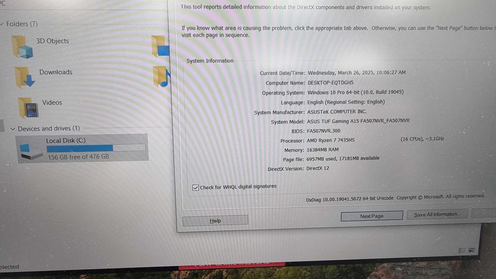 Laptop Asus FA507 [Amanet Club Caro]