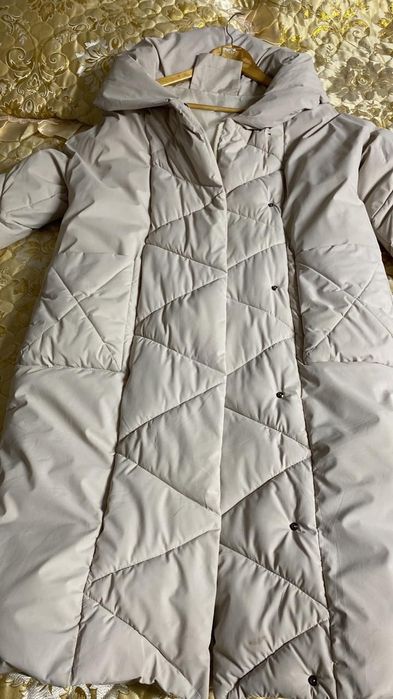 Зимняя куртка, длинная