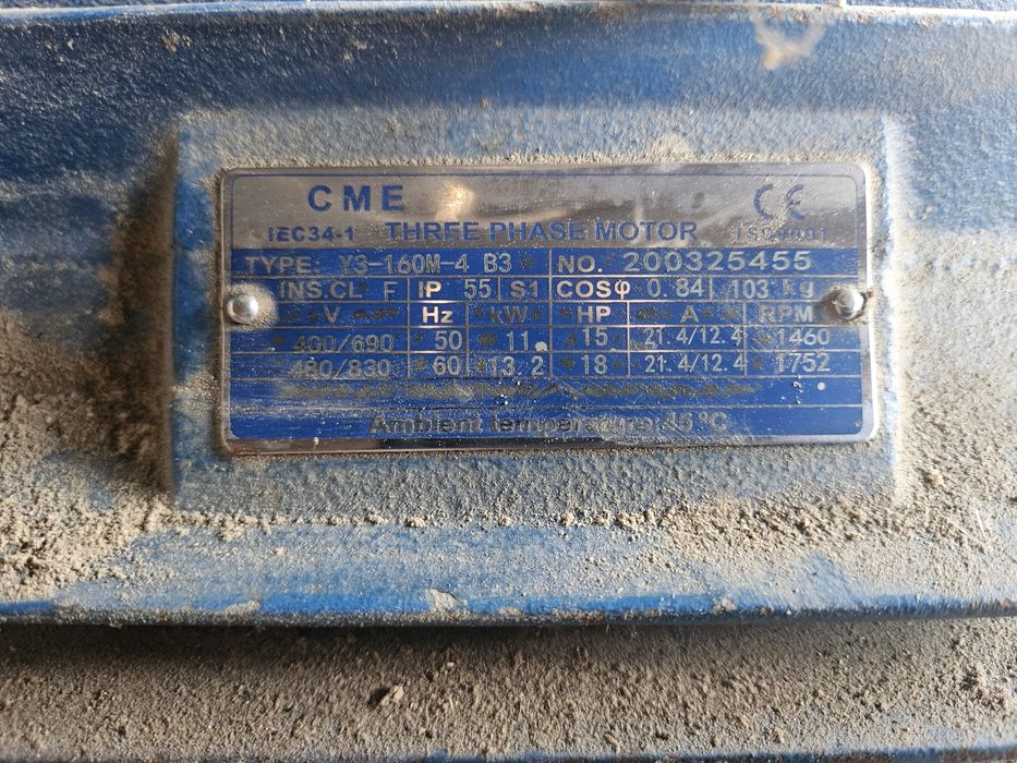 Presa de peleți din rumeguș 11 kw cu reductor