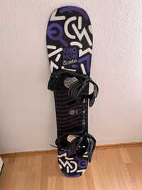 Placa snowboard Salomon El Capitan 135cm +legaturi Snow Pro