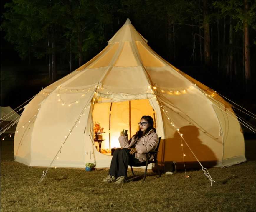 Cort glamping premium  de gradina Oxford Waterdrop, 20mp