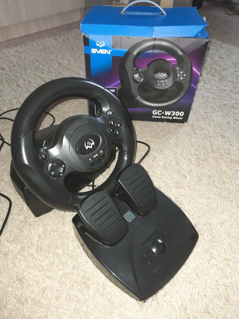 SVEN GC-W300 игровой руль.