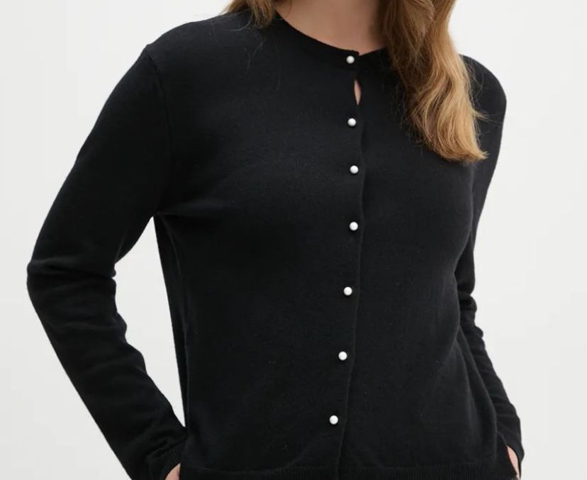 Cardigan perle zara nergru S