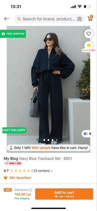 Trening Dama M/L nou