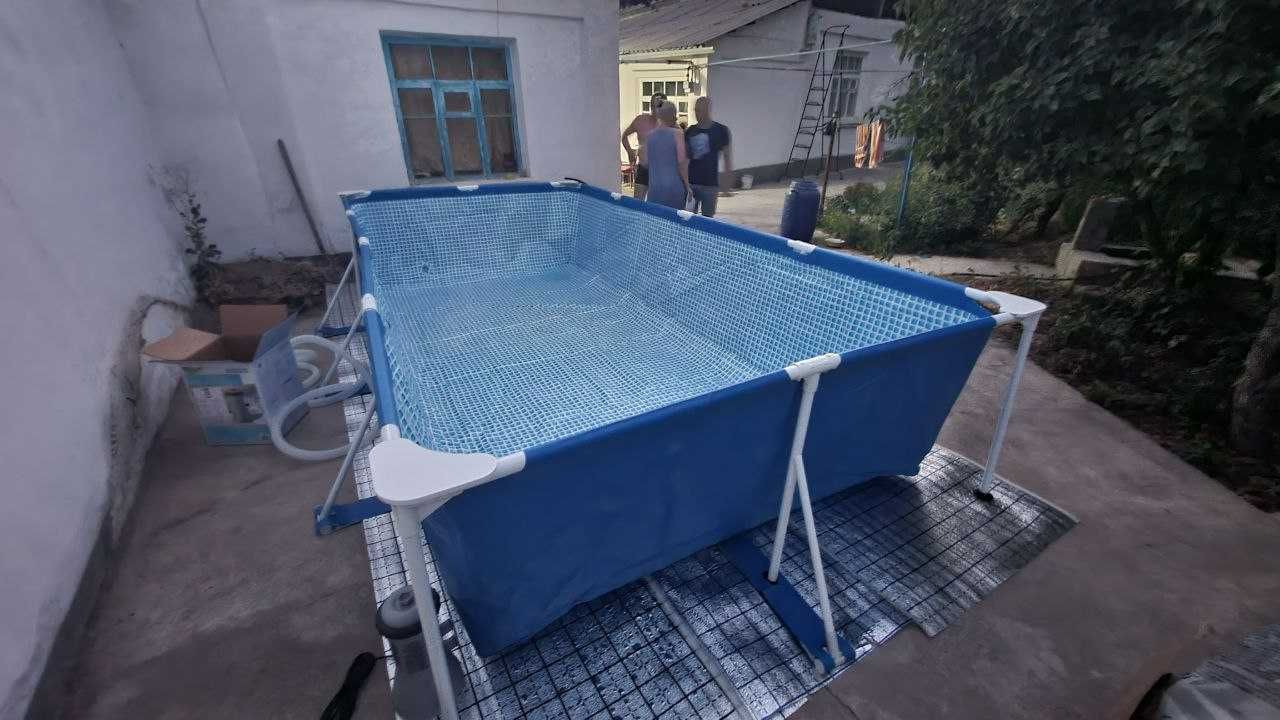 Продам каркасный бассейн