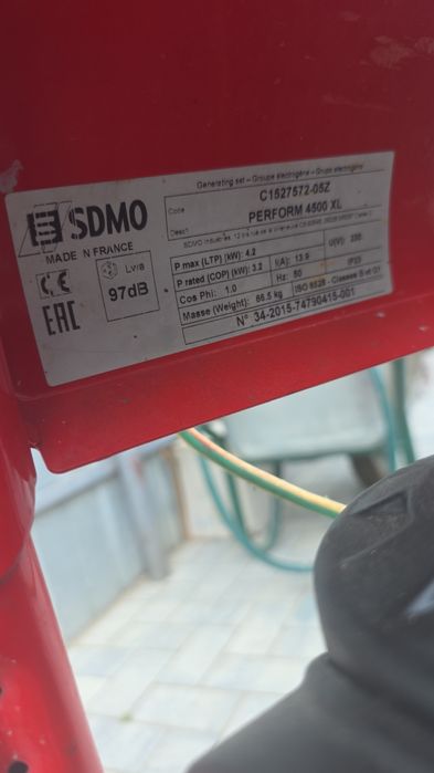 Generator Sdmo Kohler Perform 4500 XL stare buna