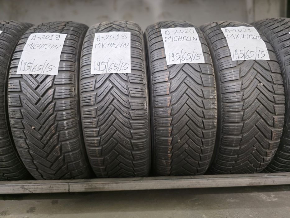 4x 195/65/15 M+S MICHELIN Stare excelenta