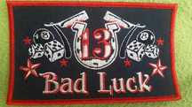 Harley Davidson - Patch/Emblema Brodata - Bad Luck 13