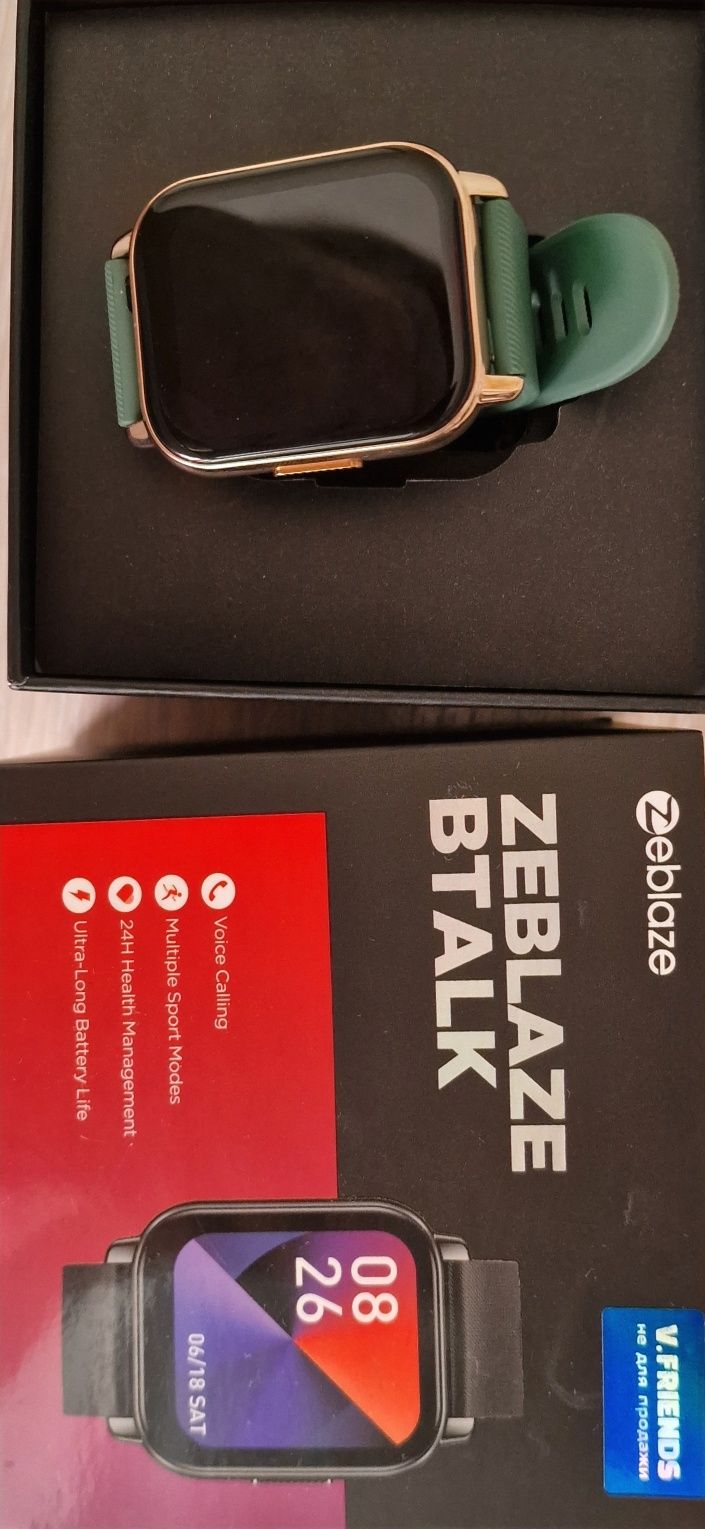 Новые Смарт-часы Zeblaze Btalk с большим цветным дисплеем, 1,86 дюйма