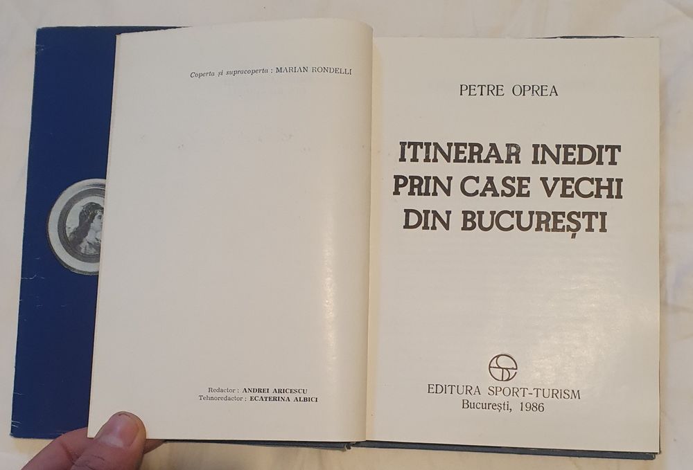 Itinerar inedit prinCaseVechi dinBucuresti1986