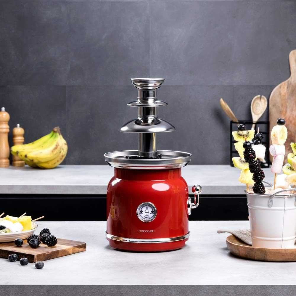 Cecotec Fun Шоколадов Фондю, Ретро Дизайн