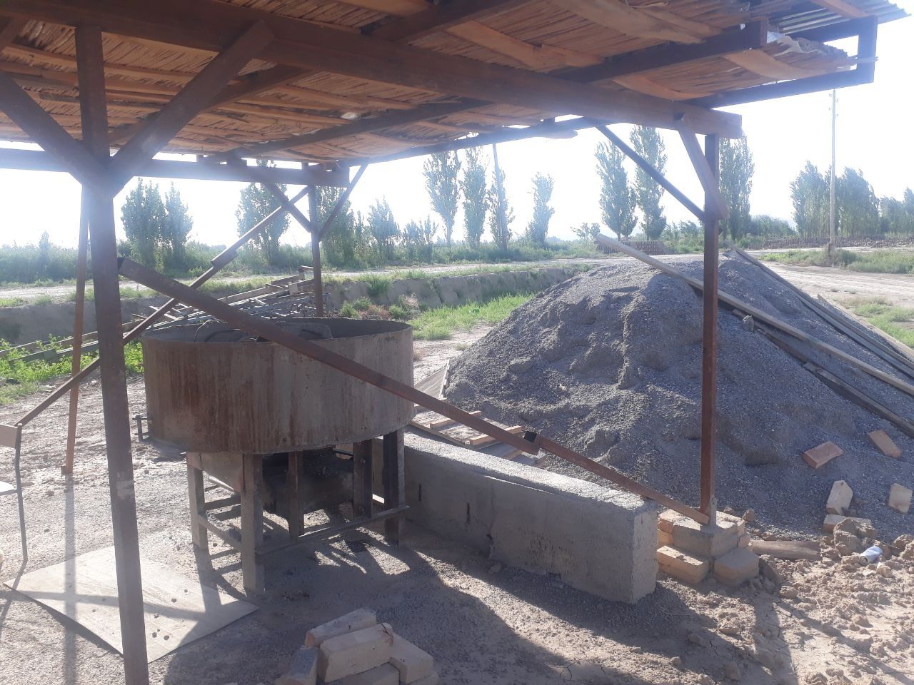 Шлакоблок апарат, станок , ускуна блок чикариш