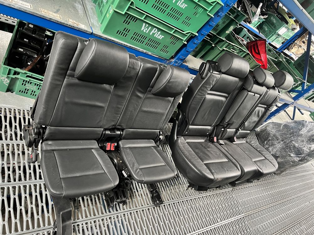 Interior piele negru recaro x5 e70 lci 7 locuri incalzire fata spate