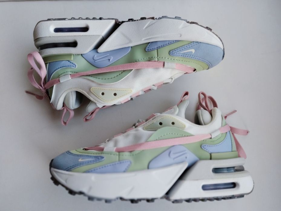 Нови Nike AIR MAX FURYOSA White//Purple Дамски Маратонки Номер 38,5