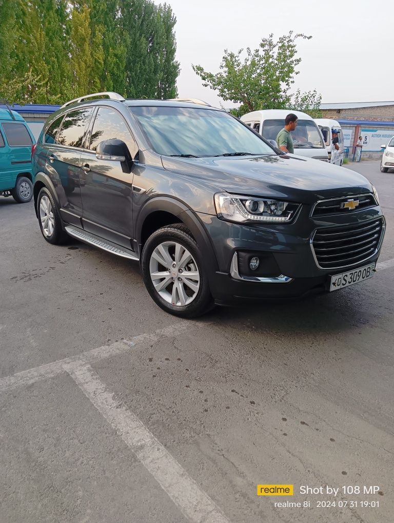 Chevrolet Kaptiva C7 barter bor qora jentra va qora monzaga