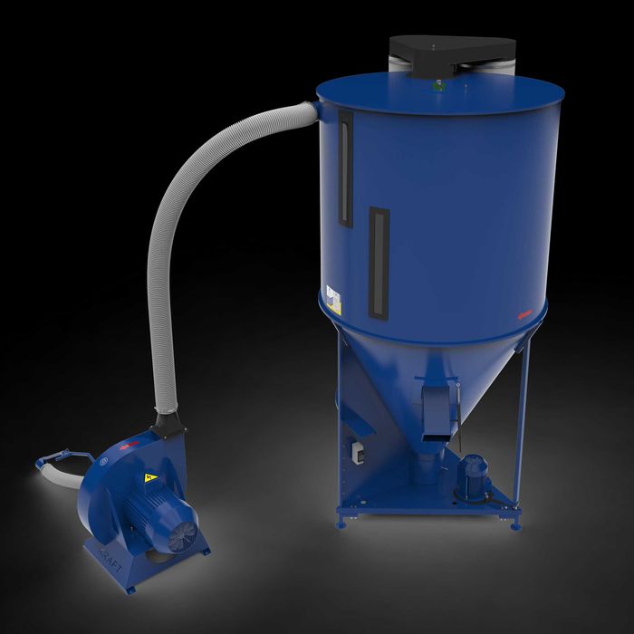 Amestecator furaje KS-2000, TMC, 2000 kg volum 3945 L Ucraina Garanție