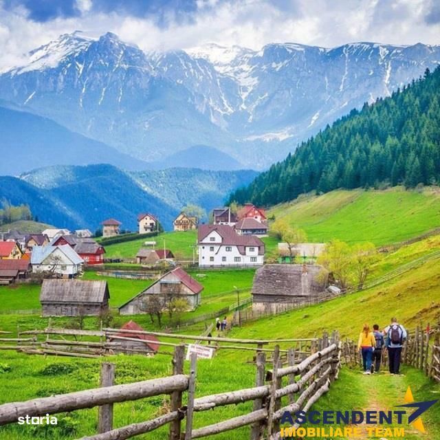 Locatie cu patru anotimpuri intr- o zi, incadrata de 2.350 teren, Bran